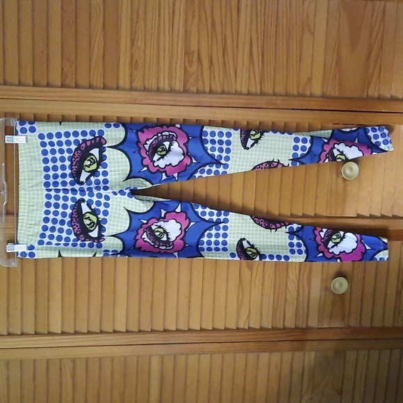 Legging Army NWT Sublimation Series Eye Spy Leggings One Size 3-9 - Picture 3 of 7